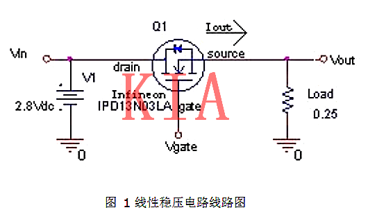 MOSFET，線性穩壓電路
