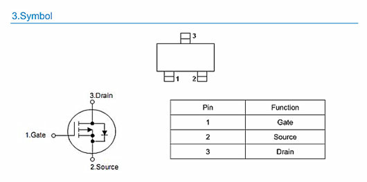 MOS管，KIA3401，-30V-4.0A