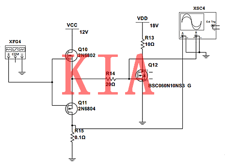 MOS管，圖騰柱，電路