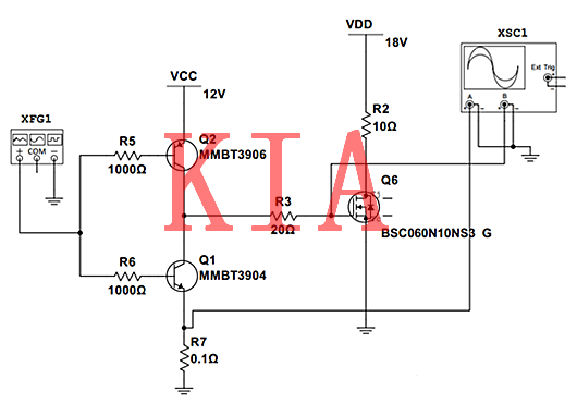 MOS管，圖騰柱，電路