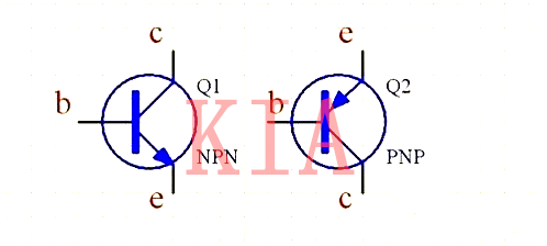 PNP和NPN三極管的開關電路分析-KIA MOS管
