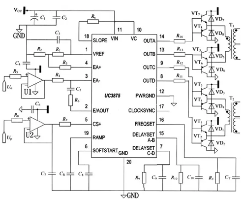 大功率開(kāi)關(guān)電源電路