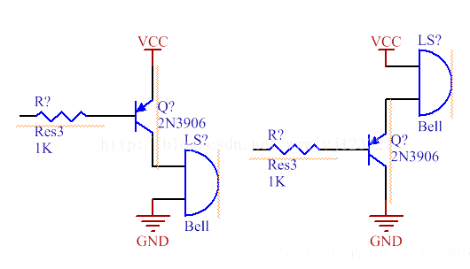 pnp,npn,開關電路