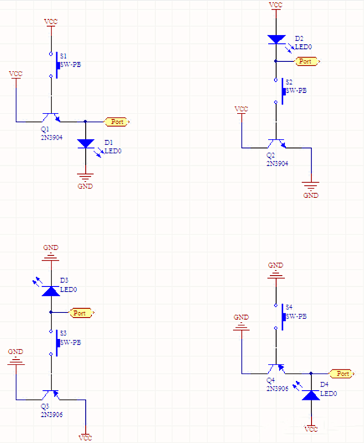 pnp,npn,開關電路