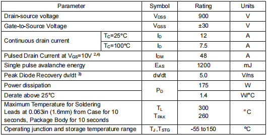 12a900v場效應管,KNM6390A