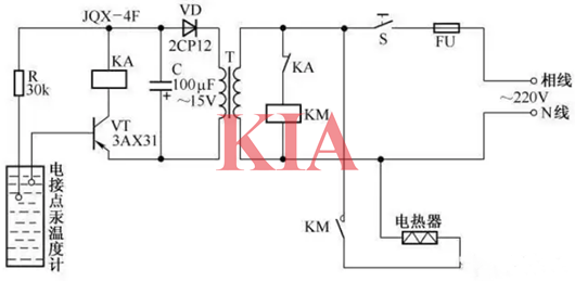 溫度控制器電路