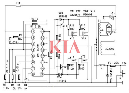 tl494逆變器電路